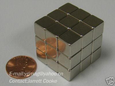 Neodymium iron boron (NdFeb) magnets