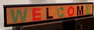 LED moving sign series