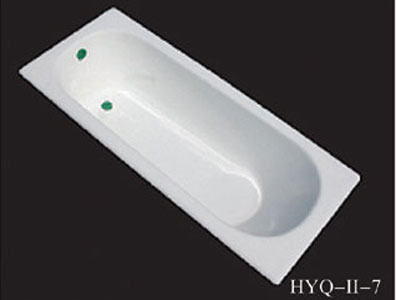 cast-iron bathtub 