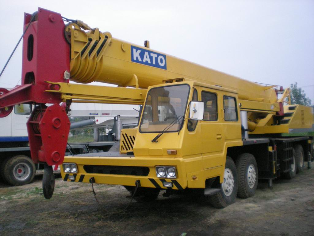 Used Truck Crane KATO NK350E For Sale With High Qu