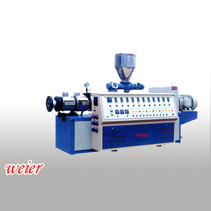 Conical Twin-Screw Plastic Extruder