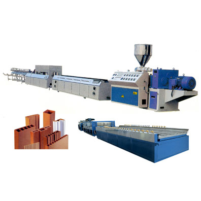 PVC Wood-Plastic Profile Production Line 