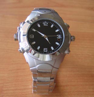 2.4Ghz wireless spy camera wristwatch