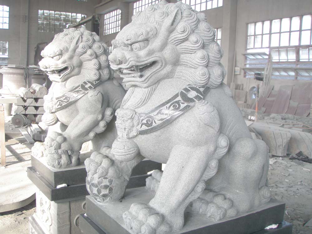 animal sculpture, stone sculpture, people statue