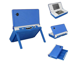 NDSi Crystal Case with drawer and stand