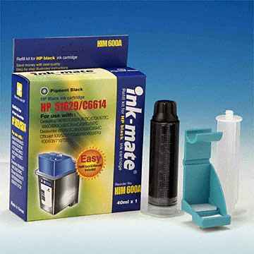 Black Ink Cartridge Refill Kit 