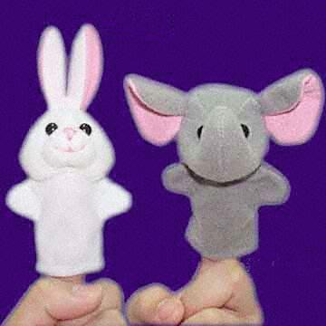 Novelty Stuffed and Plush Finger Puppets 