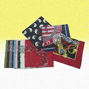 100% Cotton Spray-Ink Handkerchief 