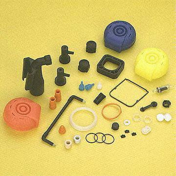 Multi-Color Rubber Parts 