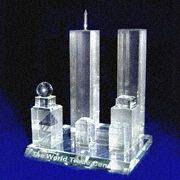 Crystal Skyscraper Models Used as Trophy