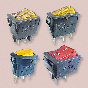IX Series Colored Rocker Switches 