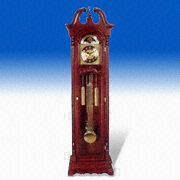 Grandfather Clock with Premium Wood Casing 