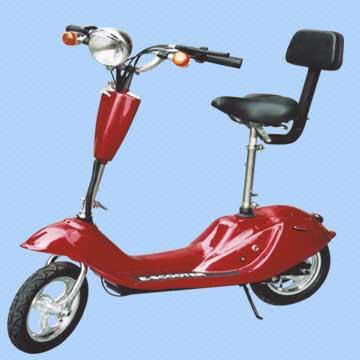 Electric Scooter with Comfortable Seat 