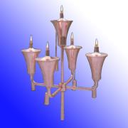 Copper or Brass Candle Torches 