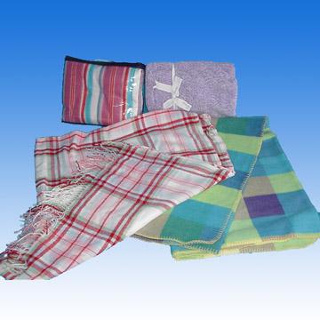 Blankets Available In Assorted Designs & Materials