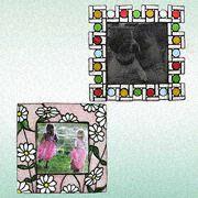 Handmade Stained Glass Photo Frame 