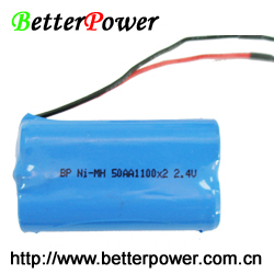 Ni-mh rechargeable battery,50AA2100*2 BPI