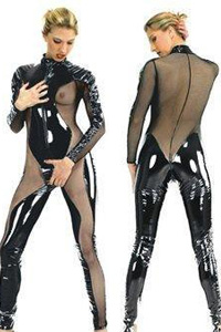 PVC lingerie,PVC catsuit