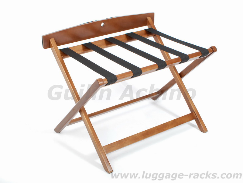 Wooden Luggage Rack 