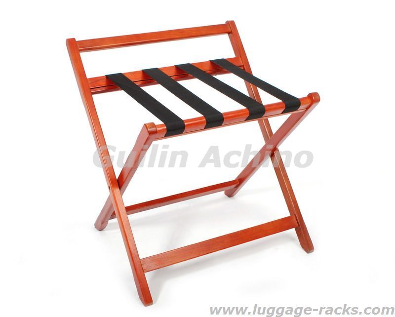 Wooden Luggage Rack 