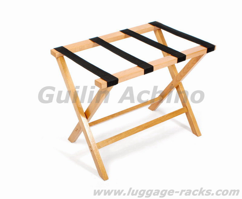 Wooden Luggage Rack 