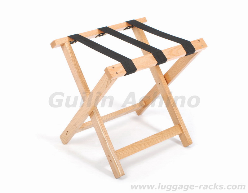 Wooden Luggage Rack 