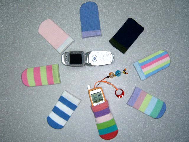 cellphone socks