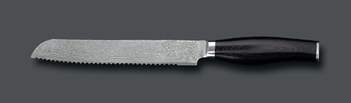 Damascus Bread Knife