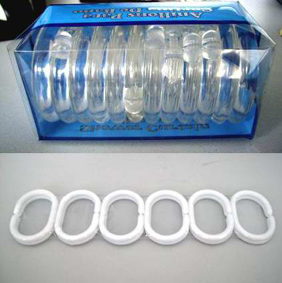 Plastic Shower Curtain Rings