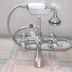 Deck Mount English Telephone Tub Faucet 