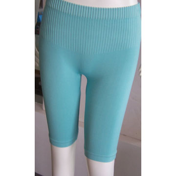 One-half length legging