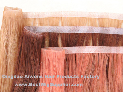 high quality skin/pu weft