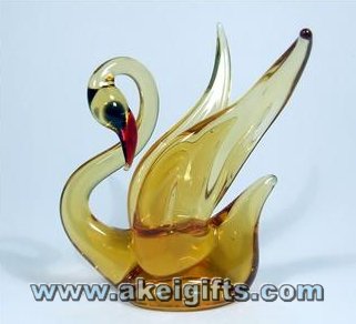 China hand-blown Glass Animal Glass Handicrafts