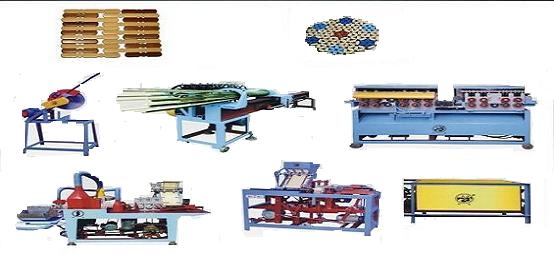 Bamboo bed mat/table mat machine