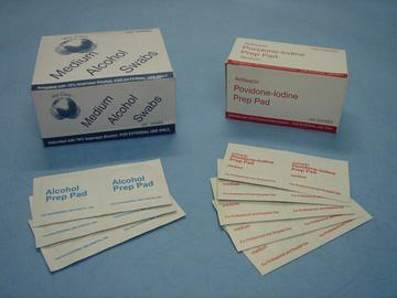 Alcohol Swabs & Povidone-Iodine Prep Pads