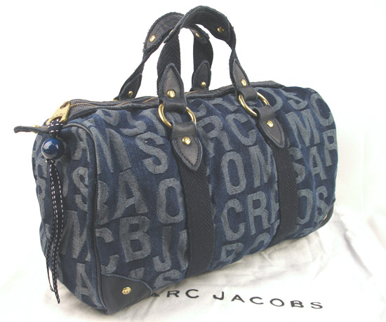 MARC JACOBS blue denim bag 5093-2