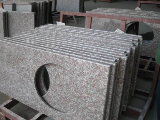 Prefabricated granite countertops and vanity tops