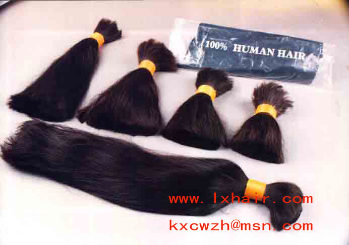 100 human hair in bulk