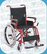 Aluminum Fixed Armrest and Footrest wheelchair