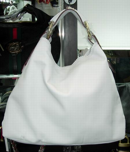 white gucci hobo shoulder bag