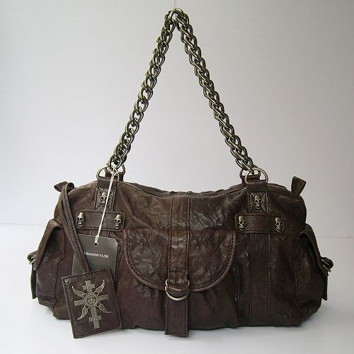 dark coffee thomas wylde shoulder bag