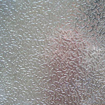 Aluminum stucco sheet