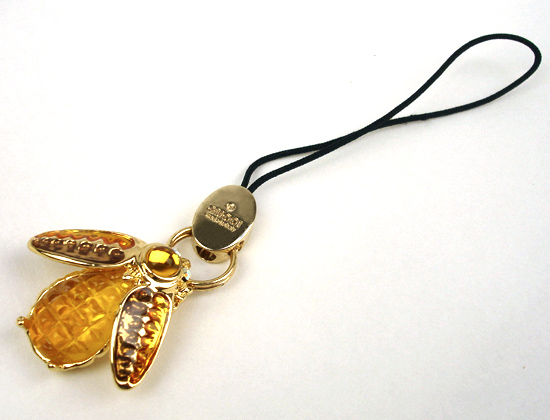 Jeweled Fly Cell-phone Charm 154607