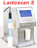 Ultrasonic milk analyser 