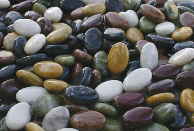 pebble stones