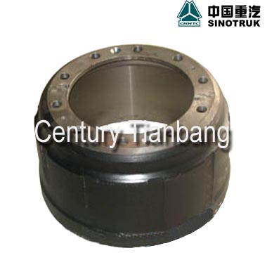 sinotruk howo truck parts brake drum