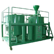 As used motor oil recycling, oil regeneration