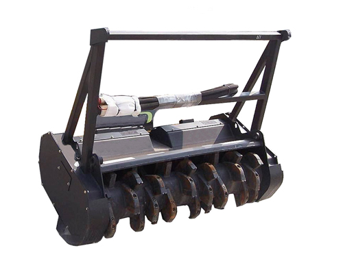 forest mulcher for skid loader