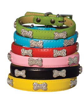 Pu Dog Collar