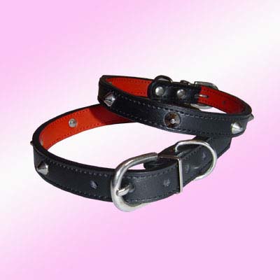 Adjustable Dog Collar, leather dog collar